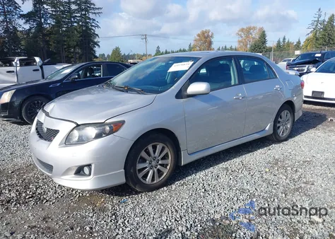 2010 Toyota Corolla S from USA, damaged, VIN 2T1BU4EE4AC479426